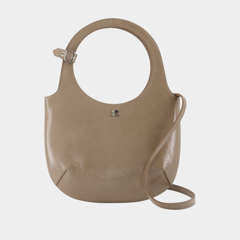 Holy Purse - Courreges - Leather - Brown