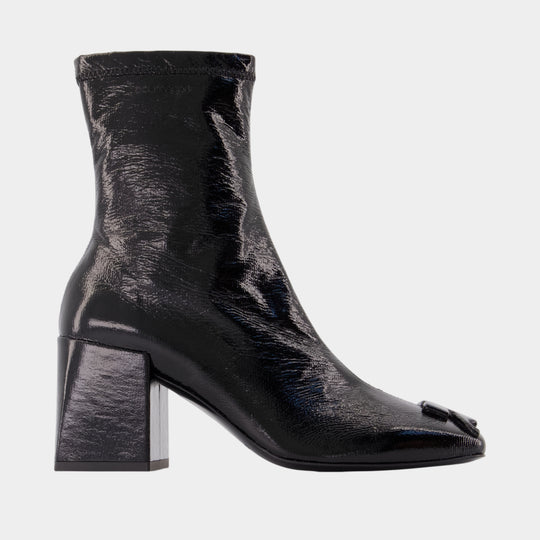 Reedition Boots - Courreges - Synthetic - Black