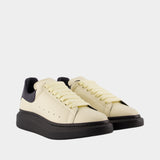 Oversized Sneakers - Alexander McQueen - Leather - Ivory