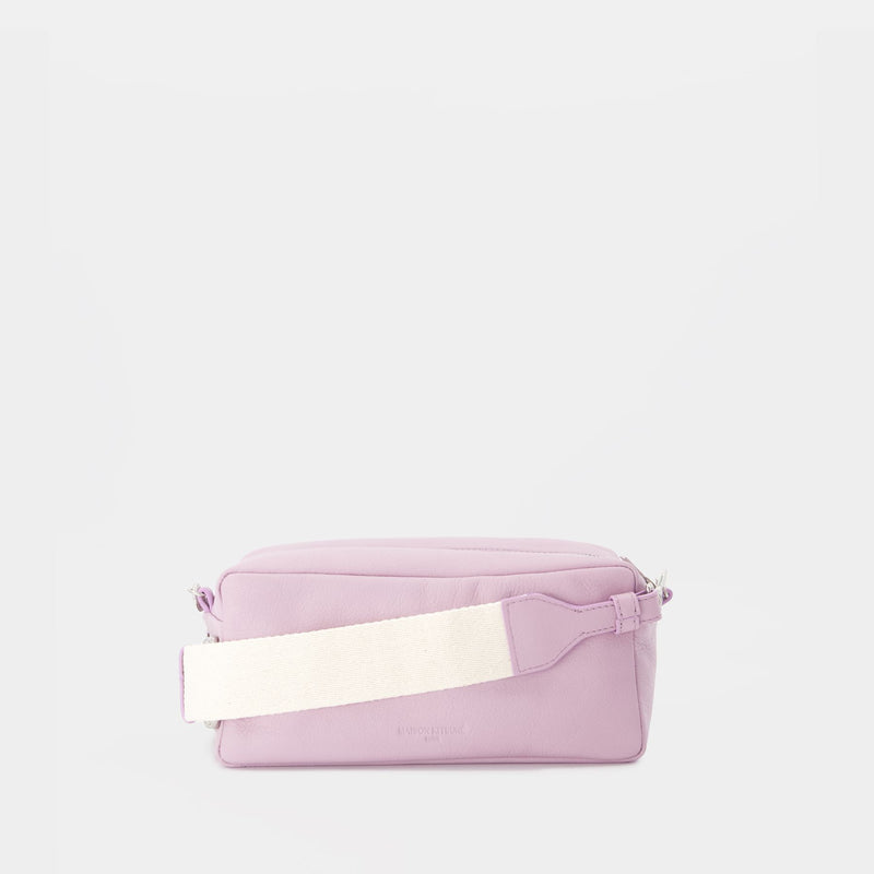 Cloud Baguette Shoulder Bag - Maison Kitsune - Leather - Lilac