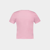 Baby Fox Patch T-Shirt - Maison Kitsune - Cotton - Pink