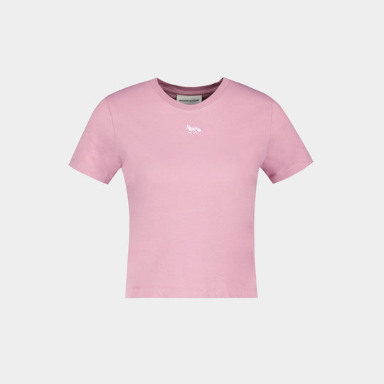 Baby Fox Patch T-Shirt - Maison Kitsune - Cotton - Pink