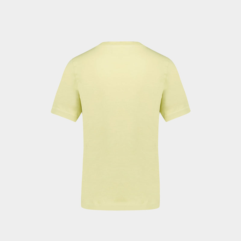 Baby Fox Patch T-Shirt - Maison Kitsune - Cotton - Yellow