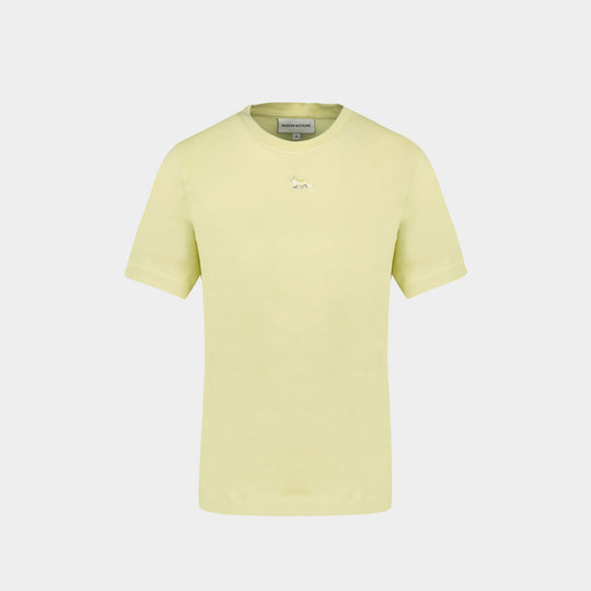 Baby Fox Patch T-Shirt - Maison Kitsune - Cotton - Yellow