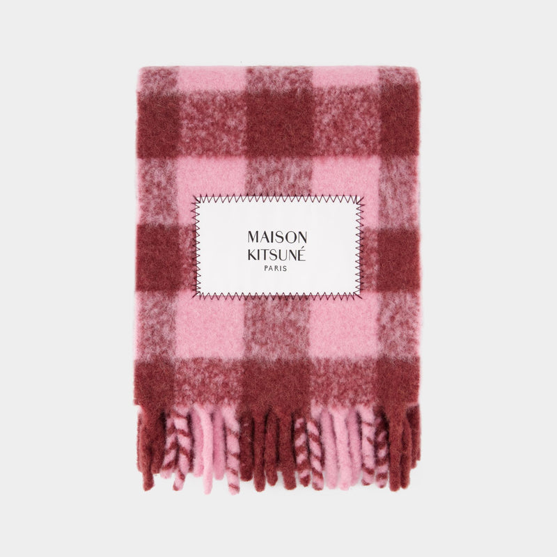 小物 MAISON KITSUNE JACQUARD SCARF Maison Kitsuné - Baby Alpaca Scarf | HBX - Globally Curated