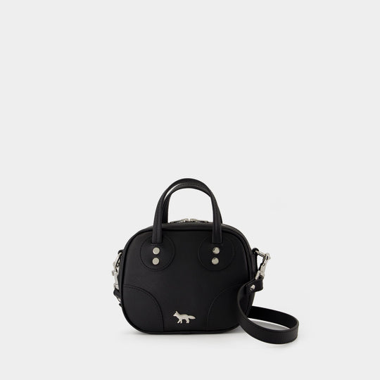 Boogie Crossbody - Maison Kitsune - Leather - Black