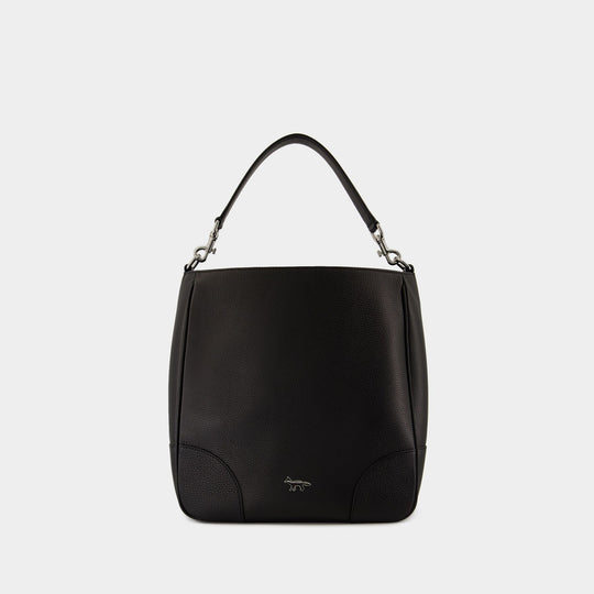 Boogie Shoulder Bag - Maison Kitsune - Leather - Black