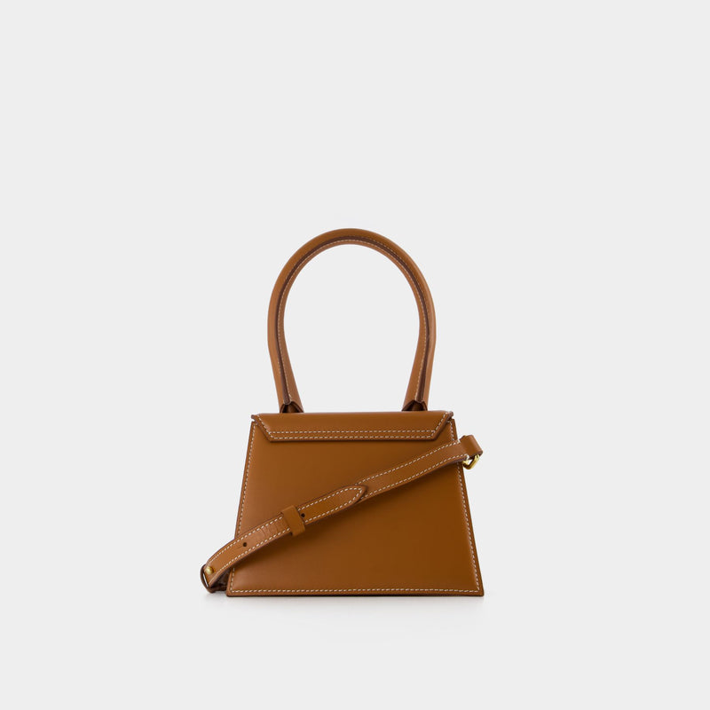 Le Chiquito Moyen Bag - Jacquemus - Light Brown - Leather
