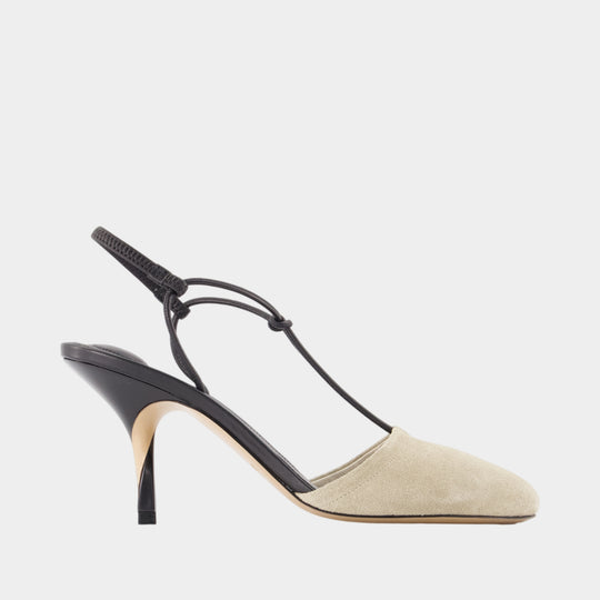 Les Sandales Pina - Jacquemus - Leather - Beige