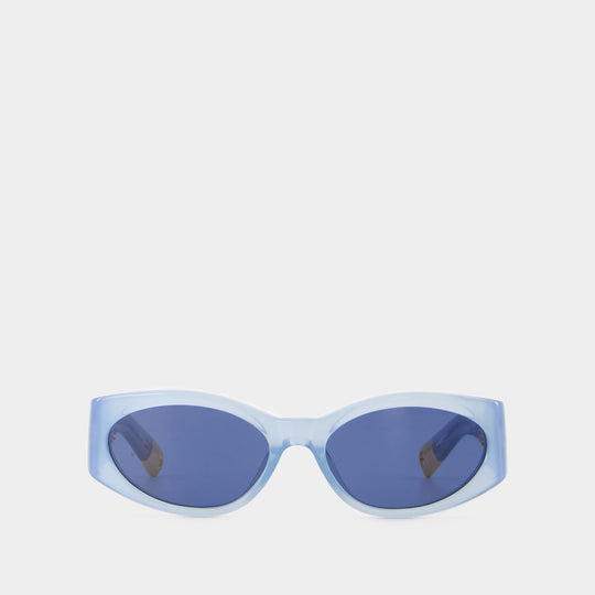 Ovalo Sunglasses - Jacquemus - Acetate - Blue