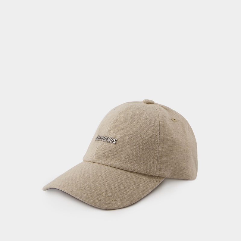 帽子 JACQUEMUS LA CASQUETTE GADJO Jacquemus La Casquette Gadjo Baseball Cap | Black | FARFETCH
