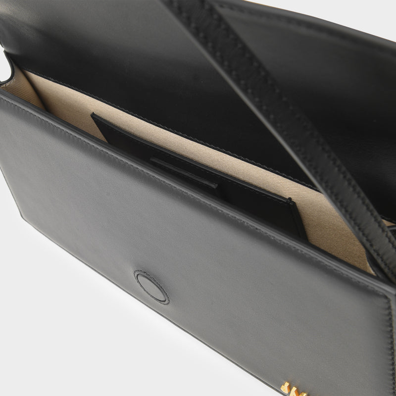 Le Bambino Long - Jacquemus - Leather - Black