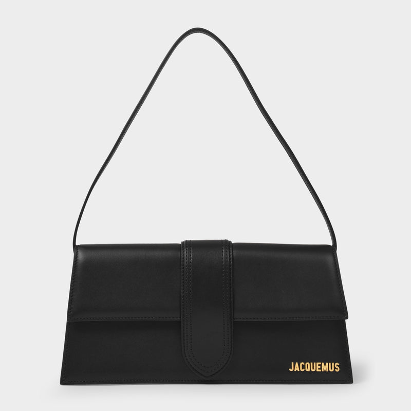Le Bambino Long - Jacquemus - Leather - Black