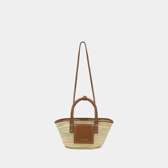 Le Petit Panier Soli - Jacquemus - Raffia - Brown