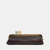 La Pochette Salon - Jacquemus - Cotton - Brown