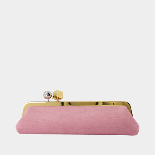 La Pochette Salon - Jacquemus - Leather - Pink