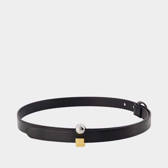 La Ceinture Citta - Jacquemus - Leather - Black