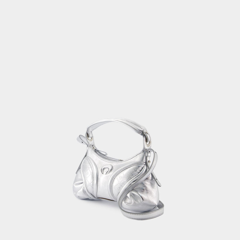 Stardust Mini Bag - Marine Serre - Leather - Silver