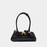 Aurora Mini Shoulder Bag - Marine Serre - Cotton - Black