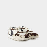 Sneakers Rise - Marine Serre - Leather - Brown