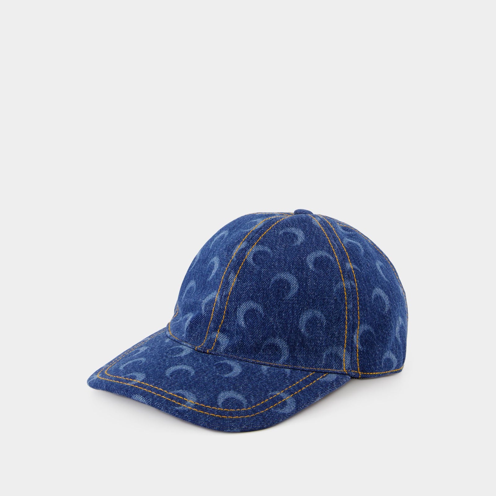 キャップ MARINE SERRE Moon Laser Cap - Marine Serre - Cotton - Blue Moon Laser Cap - Marine Serre - Cotton - Light Blue