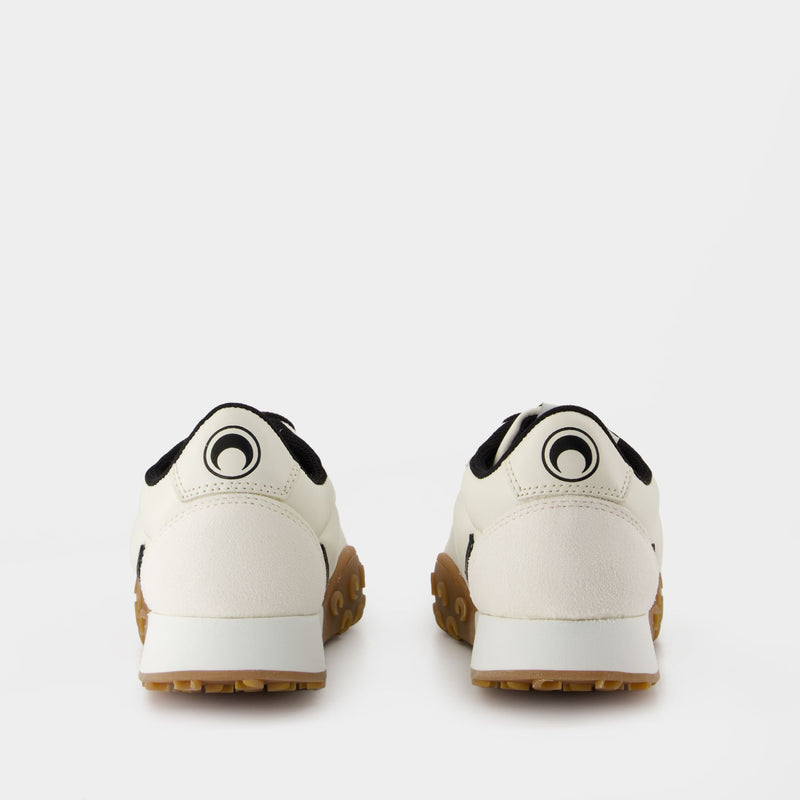 Ms Rise Sneakers - Marine Serre - Leather - White