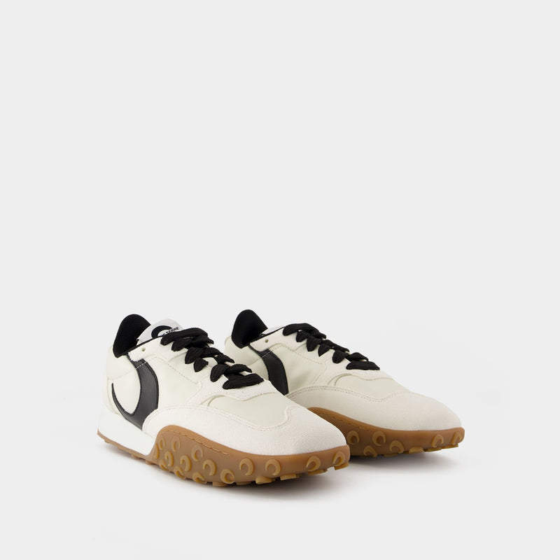 Ms Rise Sneakers - Marine Serre - Leather - White