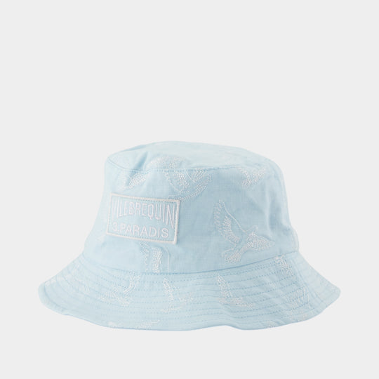 Doves Bucket Hat - 3.PARADIS X Vilebrequin - Wool - Blue