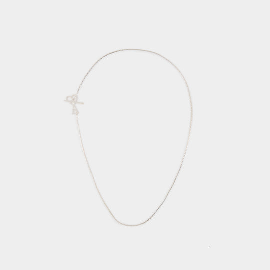 Adc 2 In 1 Necklace - AMI Paris - Metal - Silver
