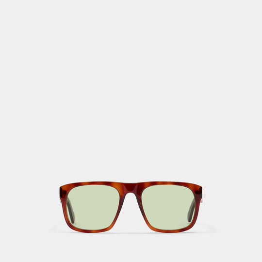 Navigator Sunglasses - TOTEME - Acetate - Brown