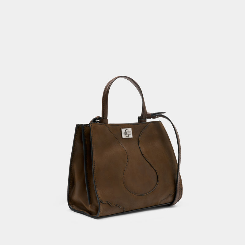 Jack Nano Shopper Bag - Zadig & Voltaire - Leather - Brown