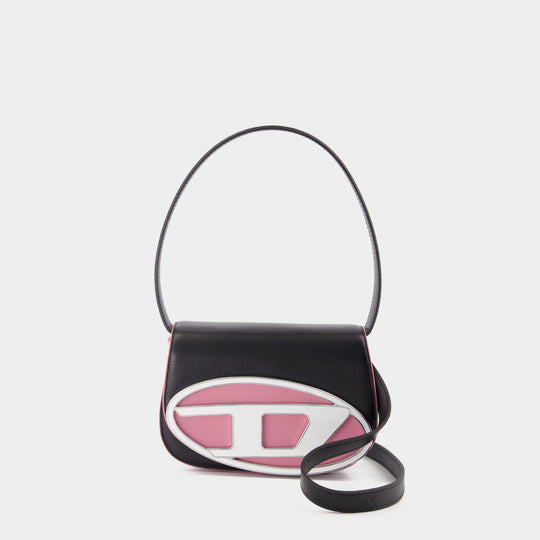 1DR Shoulder Bag - DIESEL - Leather - Black