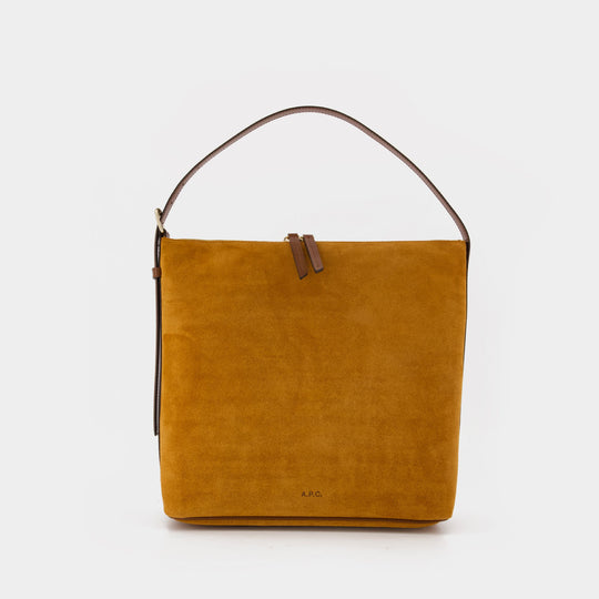 Vera Shoulder Bag - A.P.C. - Leather - Camel