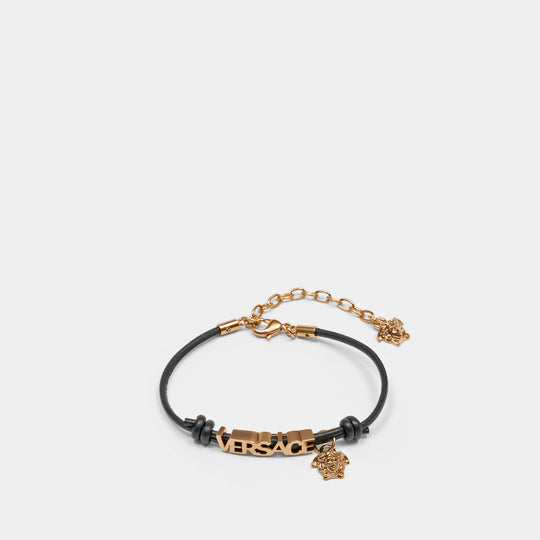 Bracelet - Versace - Metal - Black