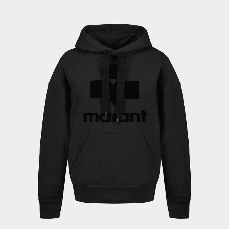 Mansel Gz Hoodie - Isabel Marant - Cotton - Black