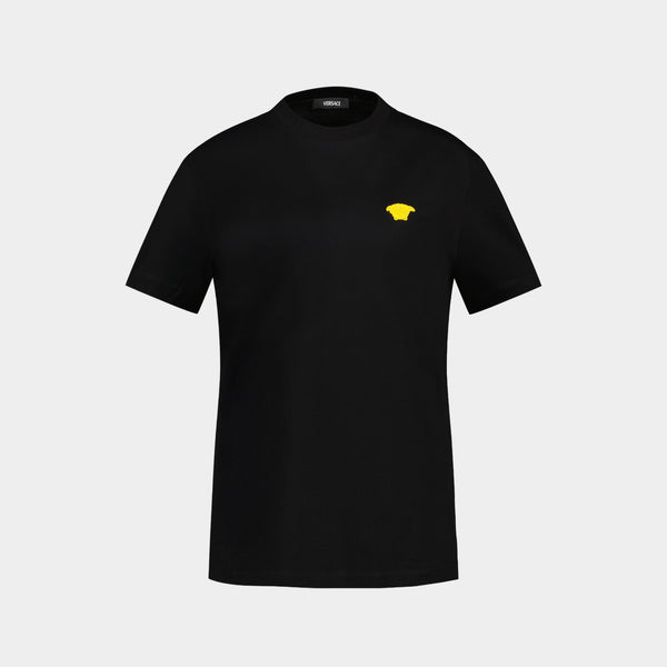 Medusa Pop T Shirt - Versace - Cotton - Black