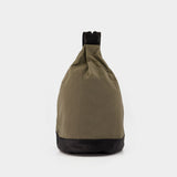 Hakama Tuck Backpack - YOHJI YAMAMOTO - Synthetic - Khaki