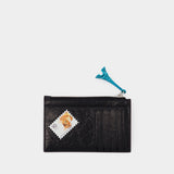 Cash Long Card Holder - Balenciaga - Leather - Multicolor
