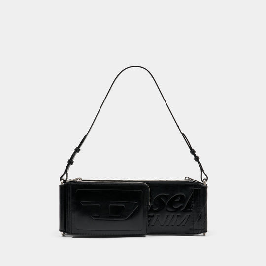 Flag-D X Shoulder Bag - DIESEL - Synthetic - Black