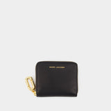 The Slim Compact Wallet - Marc Jacobs - Leather - Black