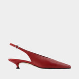 Camila Pumps - Aeyde - Leather - Red