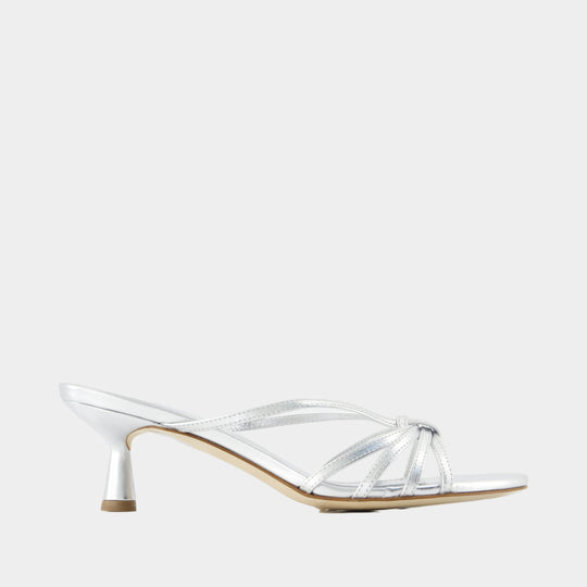 Abby Pumps - Aeyde - Leather - Silver