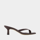 Wilma Court shoes - Aeyde - Leather - Brown