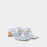 Giselle Sandals - Aeyde - Leather - Blue