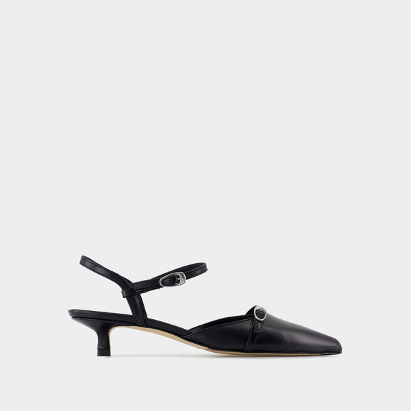 【関税込み】Melia Sandals - Aeyde - Leather - Black Melia Sandals - Aeyde - Leather - Black