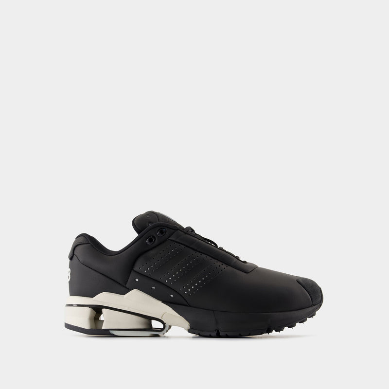 A3 Control Sneakers - Y-3 - Leather - Black