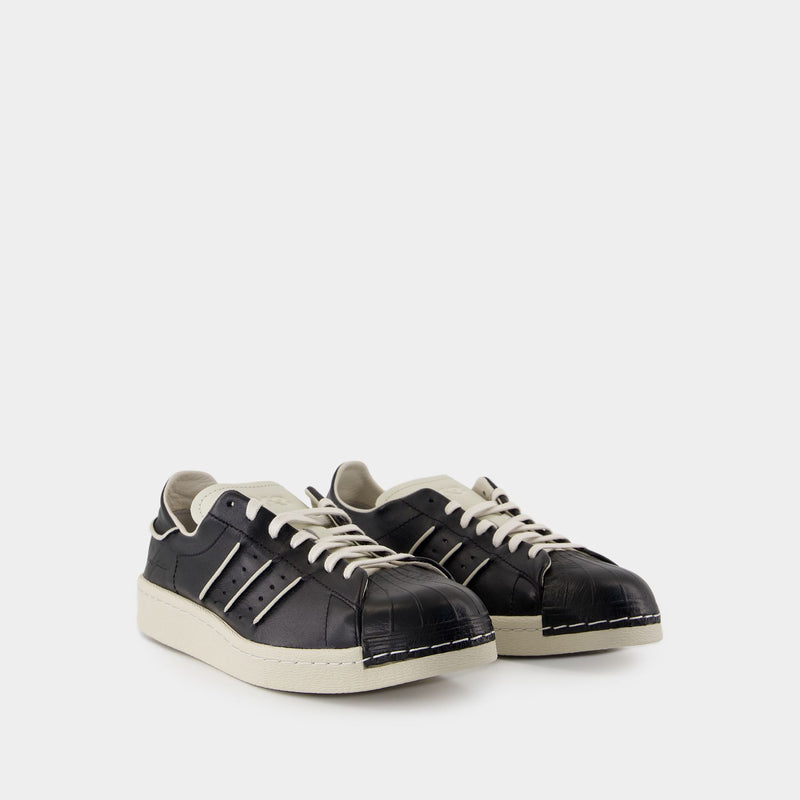 Superstar Sneakers - Y-3 - Leather - Black