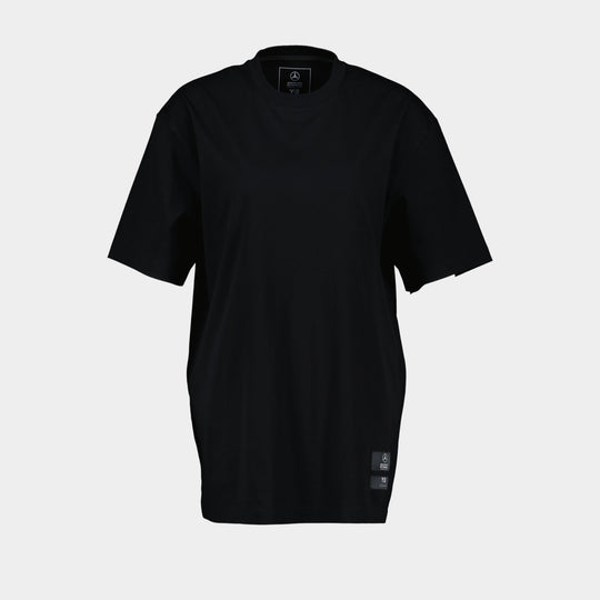 F1 Logo Ss T-Shirt - Y-3 - Cotton - Black