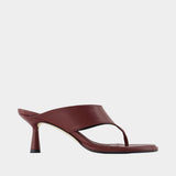 Olenna Court shoes - Aeyde - Leather - Bordeaux