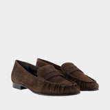 Aldous Loafers - Aeyde - Leather - Brown